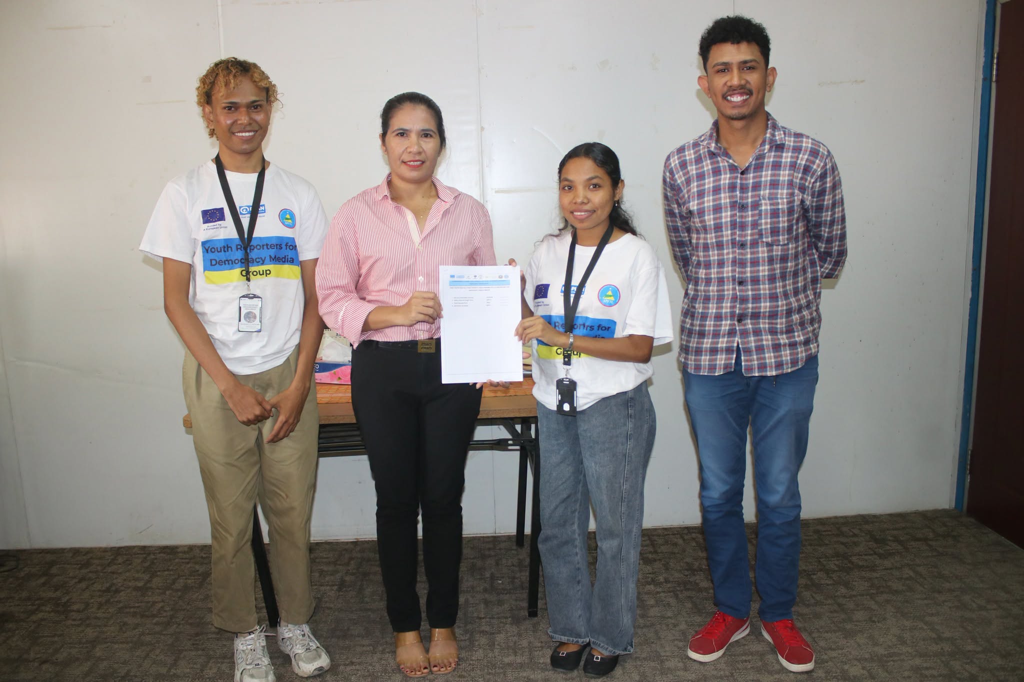DIRETORA DNDIJ-SEI SIMU AUDENSIA NO SUBMISAUN DOKUMENTU HUSI ALUMI PARLAMENTU FOINSA’E TIMOR-LESTE (APFTL).